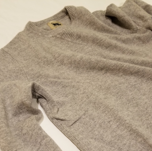 Wool Sweater - crew neck - gray - Picture 3 of 3